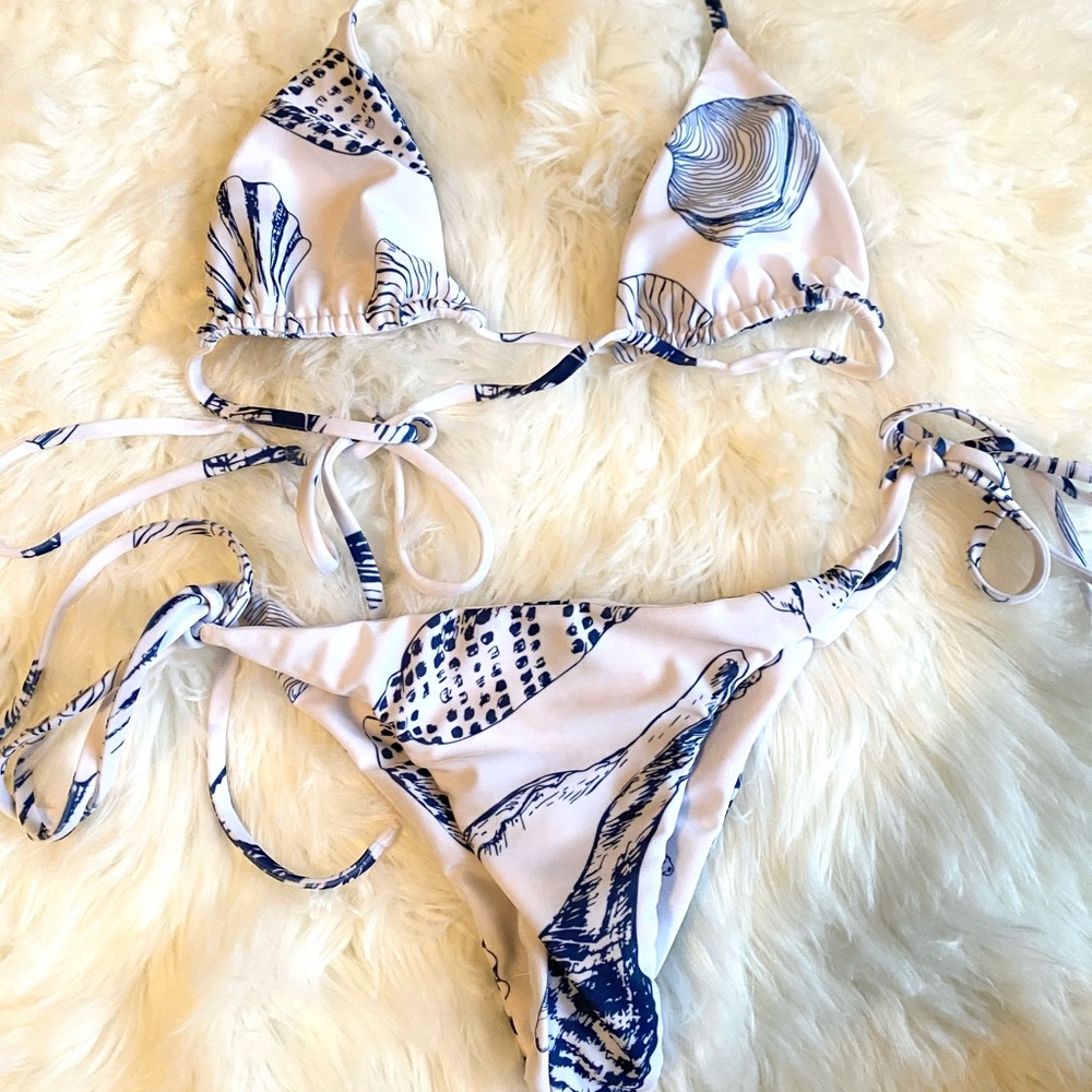 Sun and Sea Swim Seashell Bikini Set